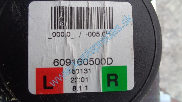 pravý zadný bezpečnostný pás na opel corsu E, 609160500D